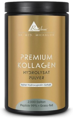 Premium Kollagen Hydrolysat Pulver  nach Dr. med. Michalzik  - von BIOTIKON 