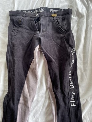Fluer de lis suede seat breeches AUS 12