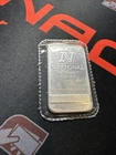 Vintage 1 Troy Oz .999 Fine Silver Bar National Refiners Ounce Rare (C)