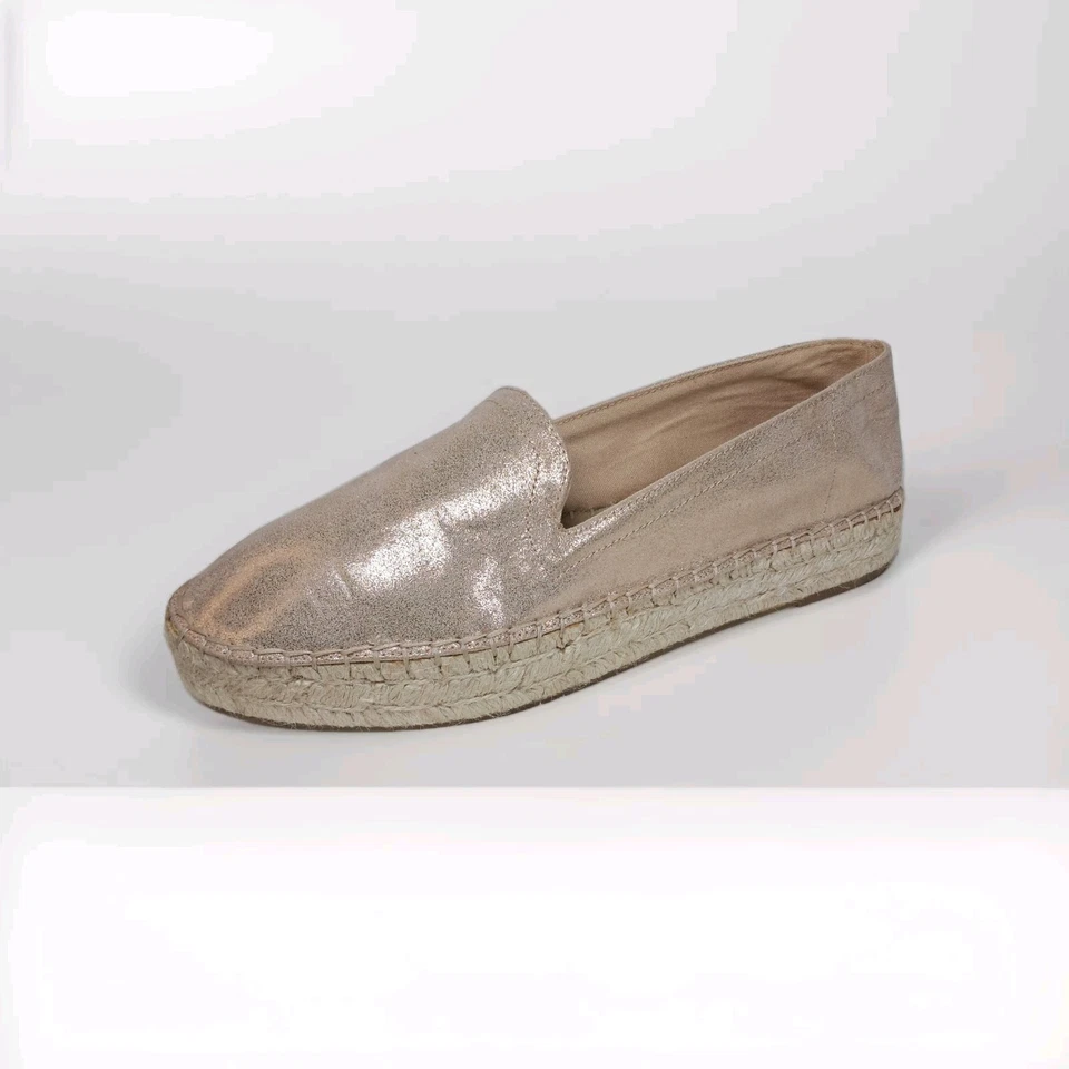 Gap Women's gold Espadrilles Sz 10 - Image 2 of 4