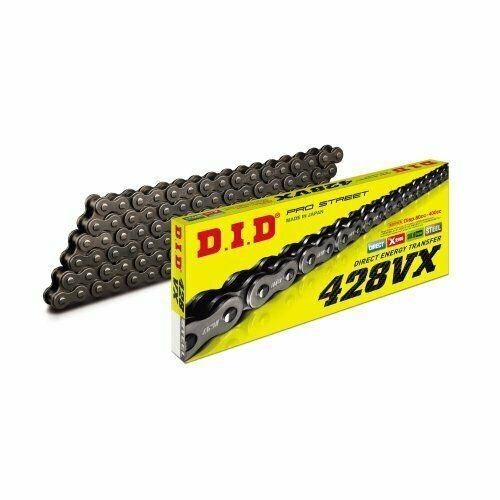 FITS YAMAHA YBR250 2007-2011 DID X-Ring High Performance Drive Chain 428 VX132 L