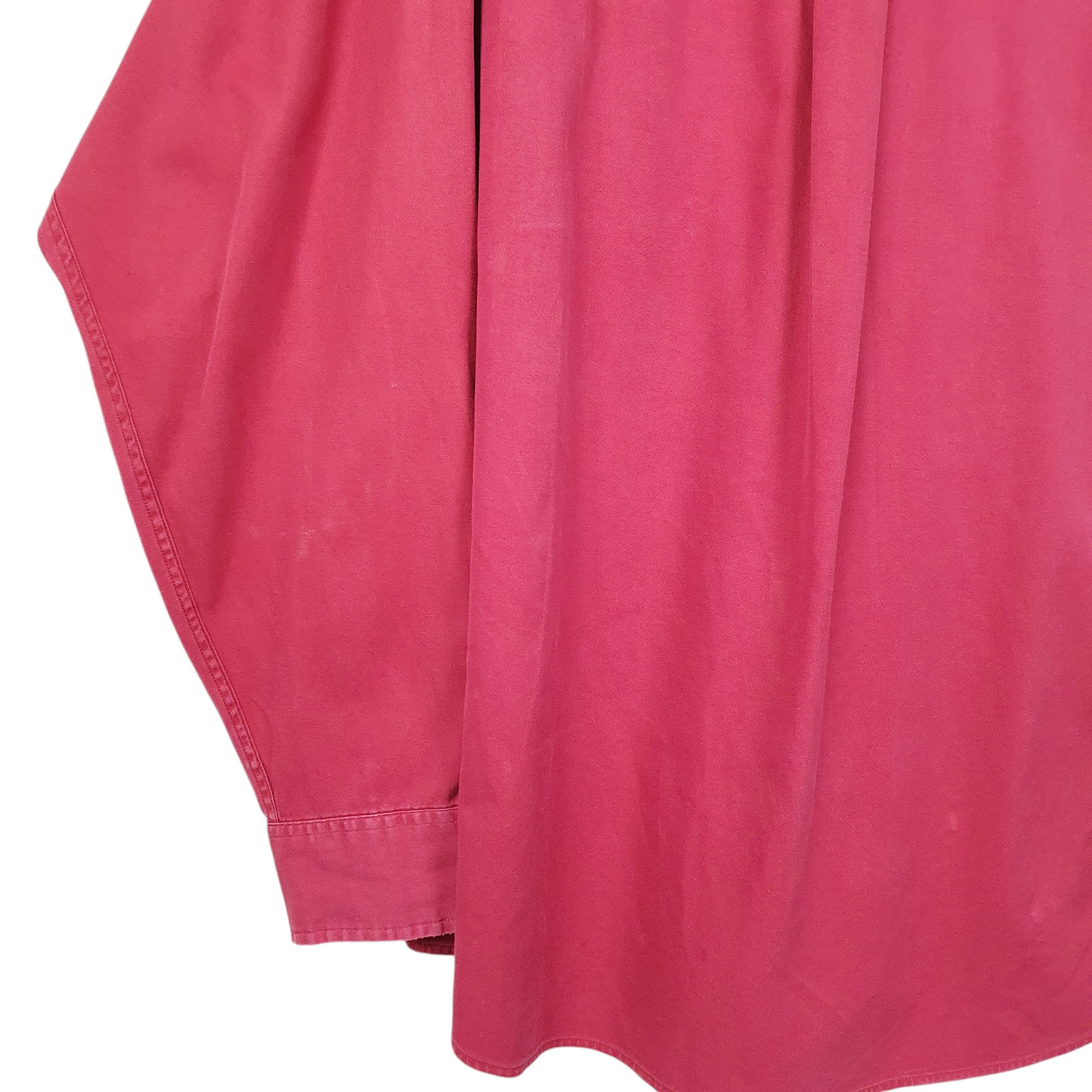 GANT Red Shirt USA Soft Twill Long Sleeve Casual Cotton Mens L image 4