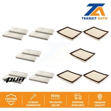 Air Cabin Filters (10 Total) Kit For Nissan Frontier Pathfinder Xterra NV3500