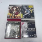 Lot of 4 Games Sony PlayStation 3 PS3