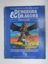 1983 D&D Dungeons & Dragons Expert Rulebook - Rough Condition