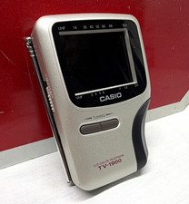 Casio TV-1900 TV-1900B Portable Handheld LCD Color TV UHF/VHF w/ Antenna