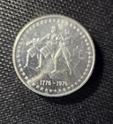 1776-1976 US SECOND CENTENNIAL BICENTENNIAL 1 TROY OZ .999 FINE SILVER ROUND