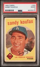 Sandy Koufax Cards - Vintage Baseball Card Timeline 35