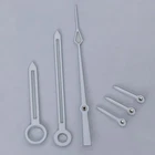 White Second Hand Silver Trim Hands for Speedmaster/Seamaster ETA/Dandong 7750