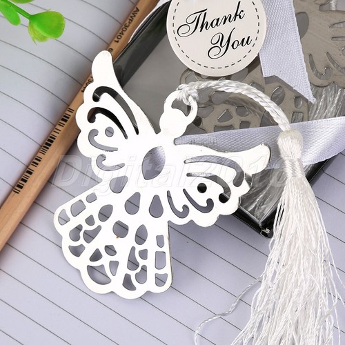 20pcs ANGEL Holy Guardian Bookmark Tassels Stationary Christening Wedding Gift - Picture 4 of 10