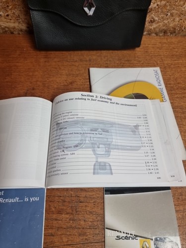 Renault Scenic Owners Handbook Manual Book Pack & Wallet 03-06 - Picture 5 of 6