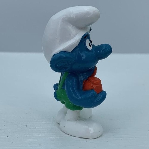 Pipa para fumar pitufo tirolesa de colección figura suiza Bully Peyo de los Pitufos 20081 - Imagen 4 de 5