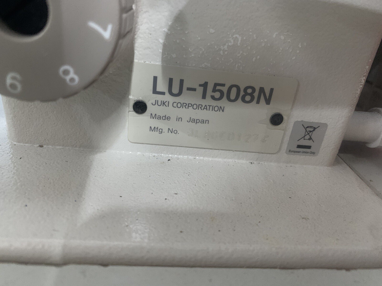 JUKI LU 1508N INDUSTRIAL SEWING MACHINE EXCELLENT SHAPE eBay
