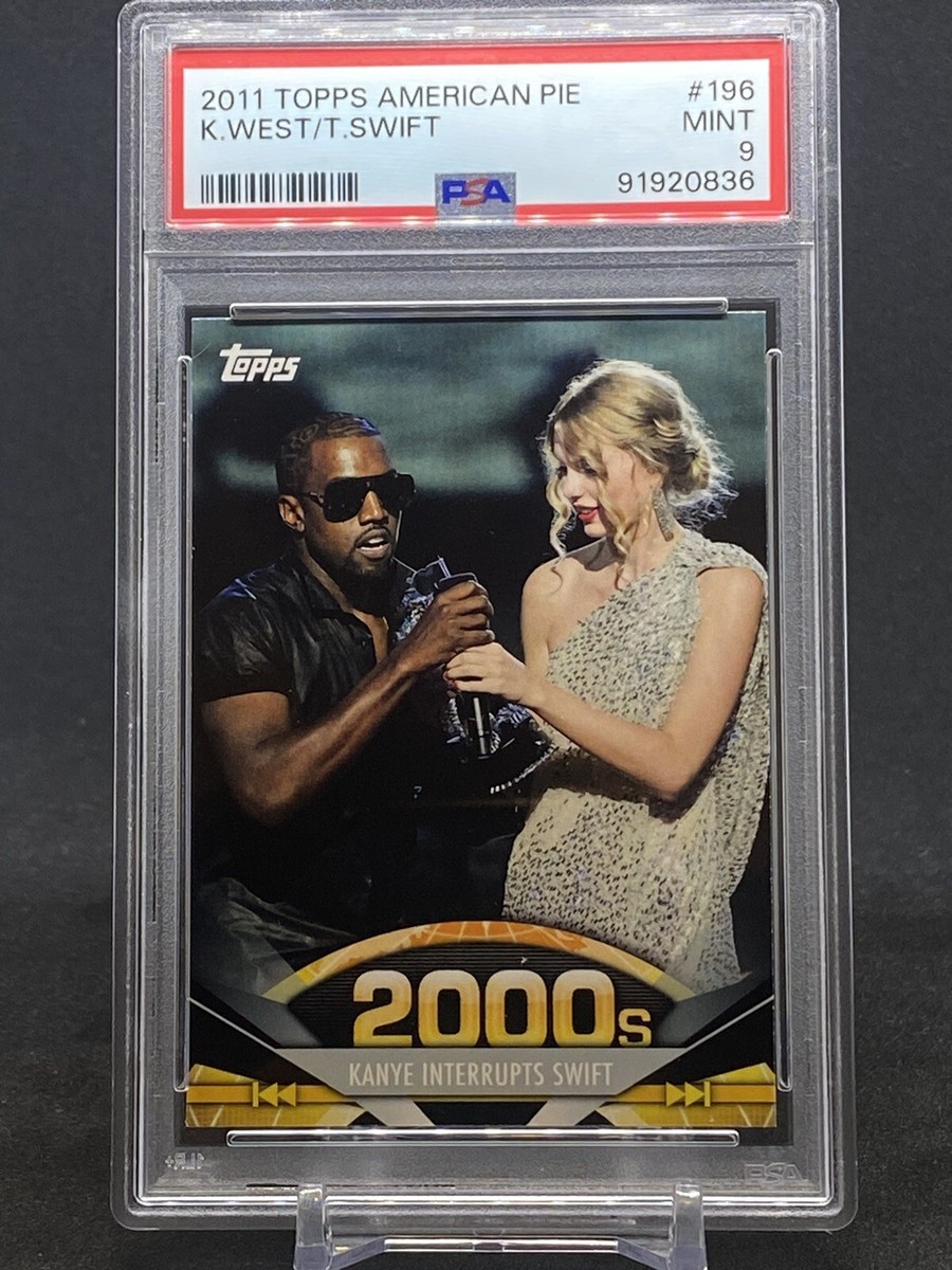 2011 Topps American Pie Taylor Swift Kanye West Rookie RC #196