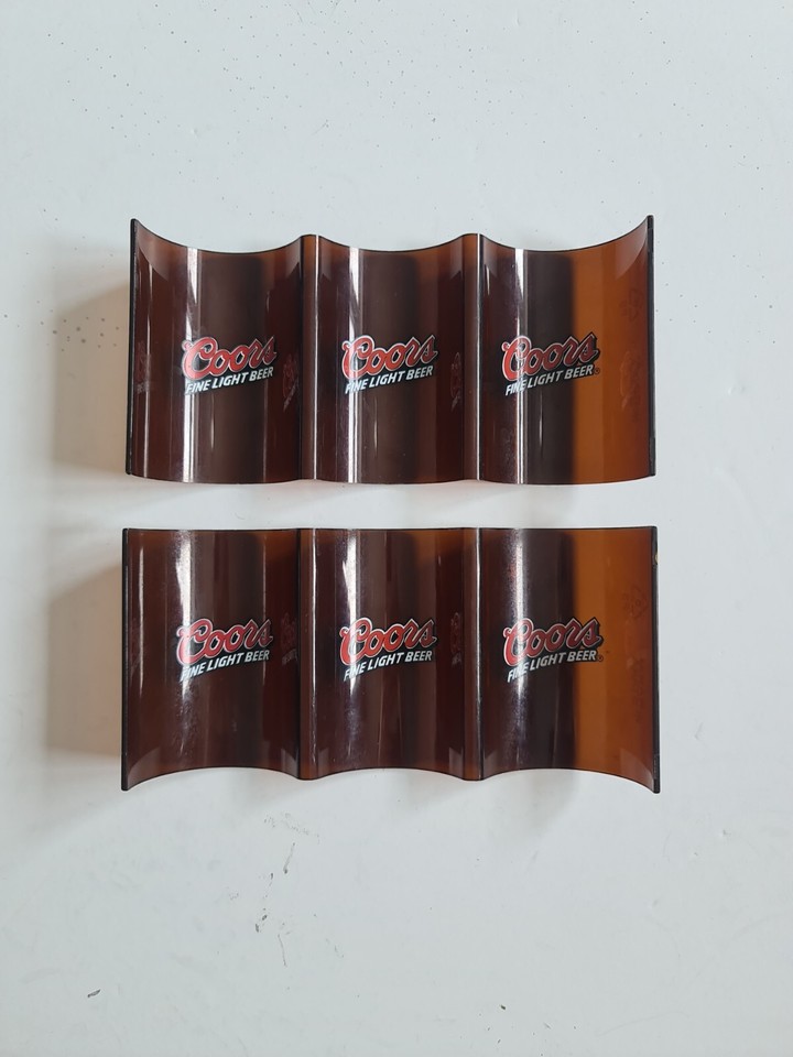 Coors Light Beer Raka Staka Can Stacker Racks x 2 Bundle Fridge Man