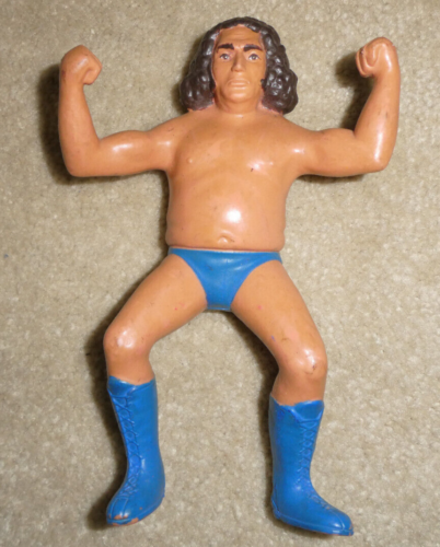 Vintage 1984 LJN Andre the Giant Rubber Vinyl Wrestling Action Figure 8.5" Tall - Foto 1 di 2