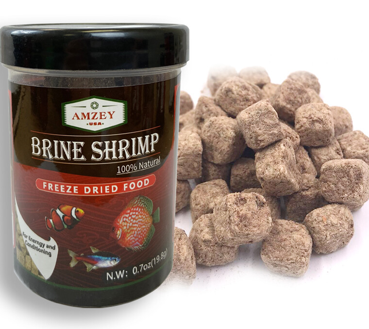 Freeze Dried Brine ShrimpBetta Fish, Goldfish, Cichlid, Guppy, Turtle