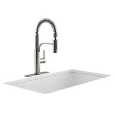 NEW Kohler Provo Pull-Down Kitchen Faucet R43211 Vibrant Stainless Steel Finish