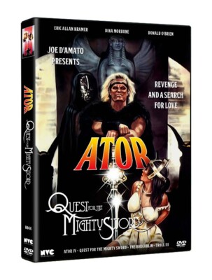 Quest for the Mighty Sword (1990) Ator 4 - Troll 3 DVD