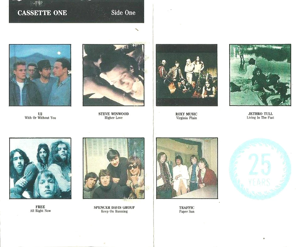 Various ‎The Island Story CASSETTE ONE ONLY ALBUM U2 ROXY TULL FREE TRAFFIC 15tr - Image 3 of 4