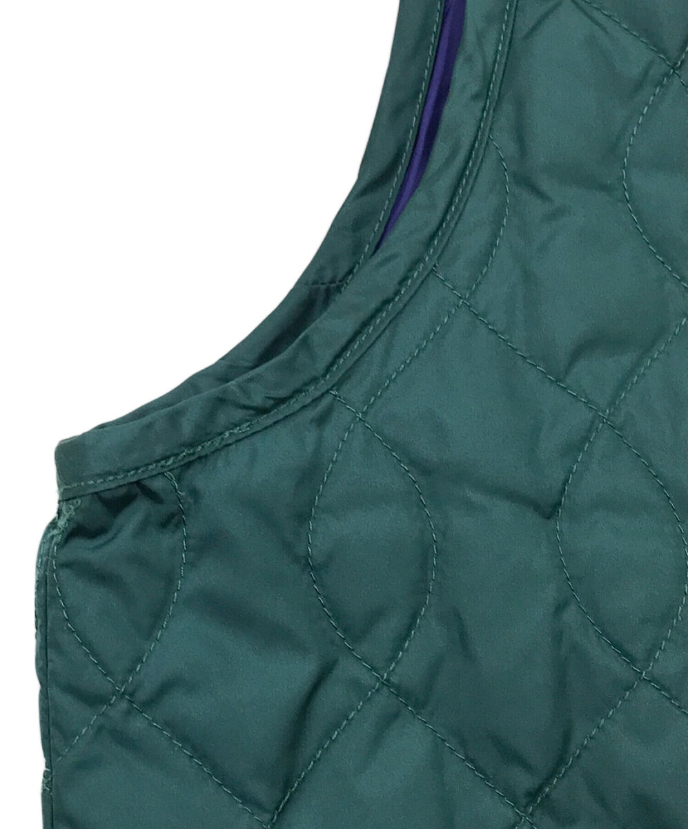 NANGA × KEBOZ REVERSIBLE DOWN VEST Size: M Green Men 23B81 NANGA × KEBOZ REVERSIBLE DOWN VEST Size: M Green Men 23B81
