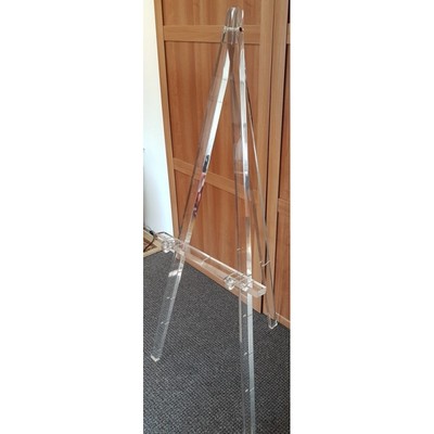 Robuste Greco transparente klare Staffelei, 160 cm Kunstwerk Display Bild Ständer A0