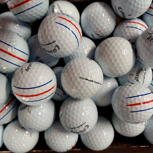 50 Callaway Chrome Tour / Tour X Triple Track Used Golf Balls 4A Grade (AAAA)