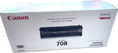 Original Canon Toner 708 0266B002 Neu & Original für SENSYS LBP3300 3360