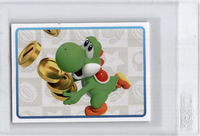 Panini Super Mario Playtime Sticker Yoshi #49