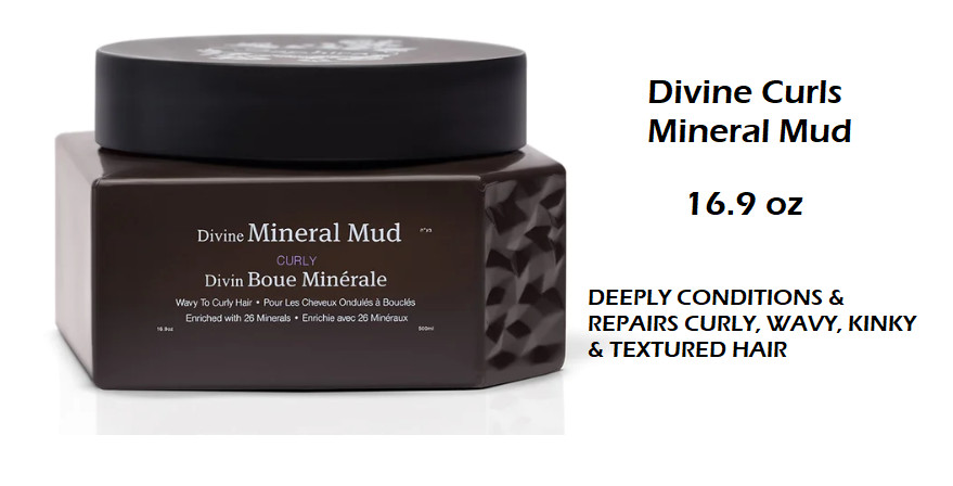 SAPHIRA Divine Mineral Mud Curly 16,9 унций НОВАЯ