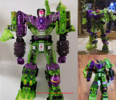 Action Figure Box ToyWorld TW-C07C Transformation Toy Devastator Transparent Ver