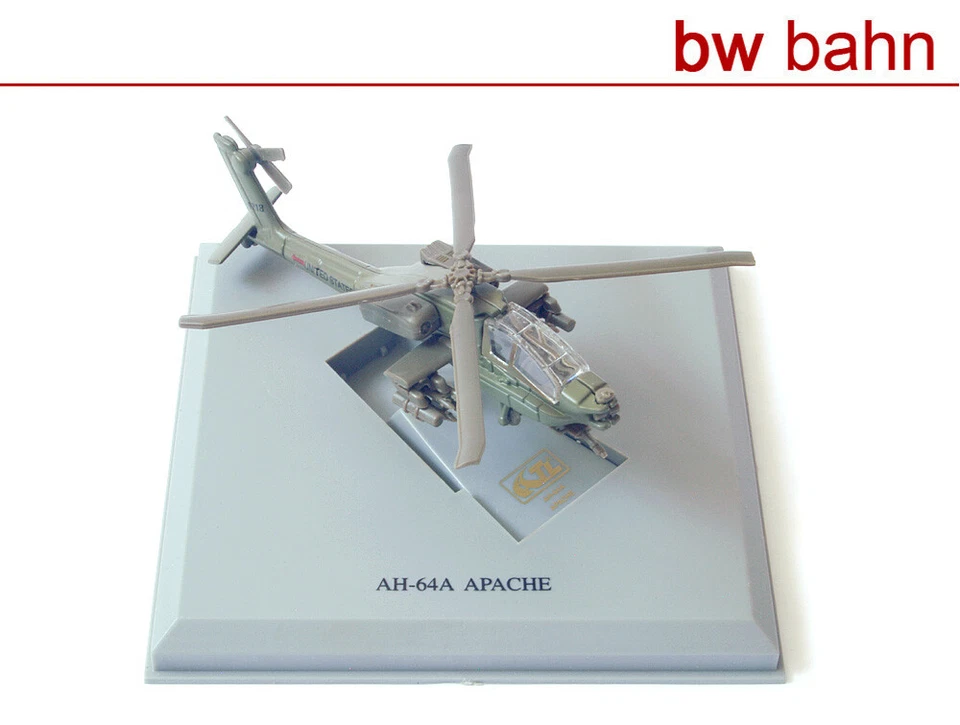 Toy Company 1:144 3100018-2 Militär-Hubschrauber AH-64A APACHE 