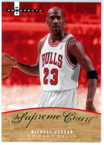 2007-08 Fleer Hot Prospects - Supreme Court - MICHAEL JORDAN - #SC-16 - Bulls