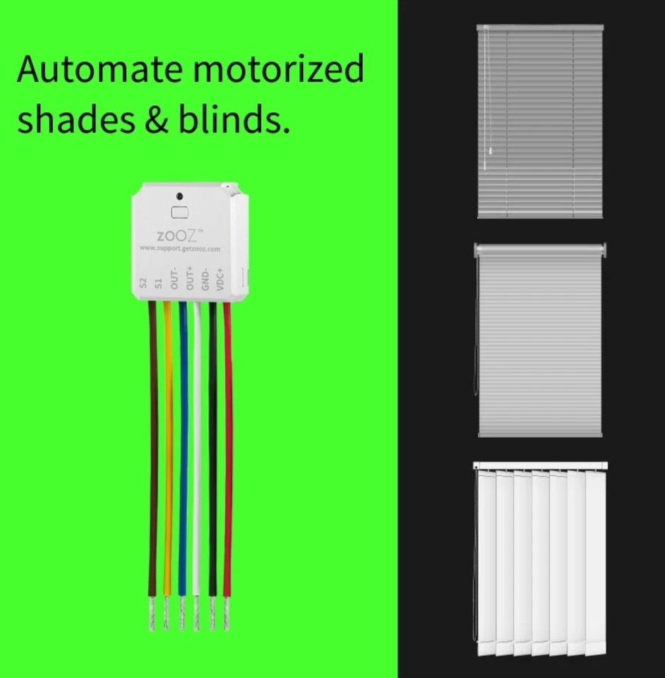 Zooz Z-wave DC Motor Controller ZEN53 EU 700 Series S2 Great For DIY Smart Home - Image 3 of 4
