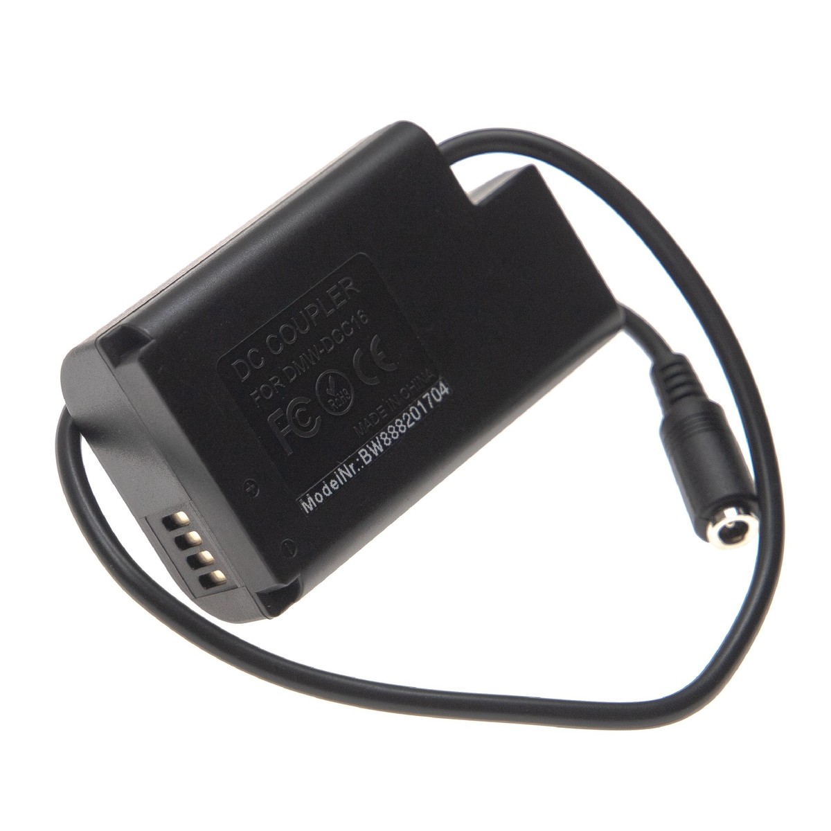 Andoer Batterie Factice D-tap vers DMW-BLJ31 Coupleur DC Remplacement pour Appareils Photo Panasonic Lumix S1 S1M S1R S1RM S1H