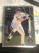 2020 Topps Chrome Update #U-45 Brock Holt Milwaukee Brewers M8