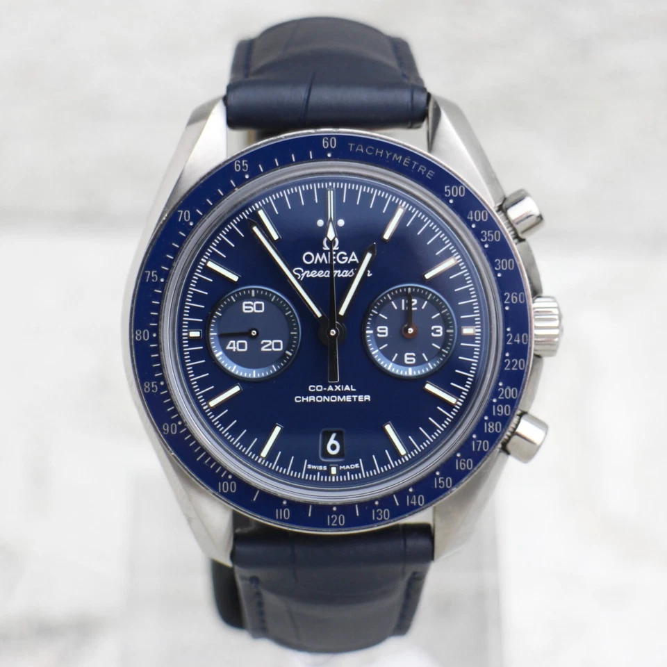 Omega Speedmaster Moonwatch Titanium Blue 311.93.44.51.03.001 Co-Axial 44mm