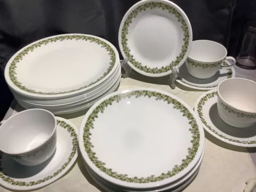 Corelle Spring Blossom Crazy Daisy 10.25”-8.5”-6.75” Plates Cup & Saucer U PICK