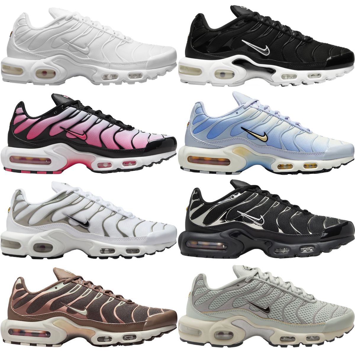 NEW Nike AIR MAX PLUS Women's Casual Shoes ALL COLORS US NEW Nike AIR MAX PLUS Women's Casual Shoes ALL COLORS US