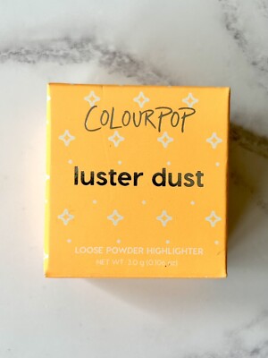 Colourpop Lustre Dust Loose Powder Highlighter In Shade Hit Rewind Neu in OVP