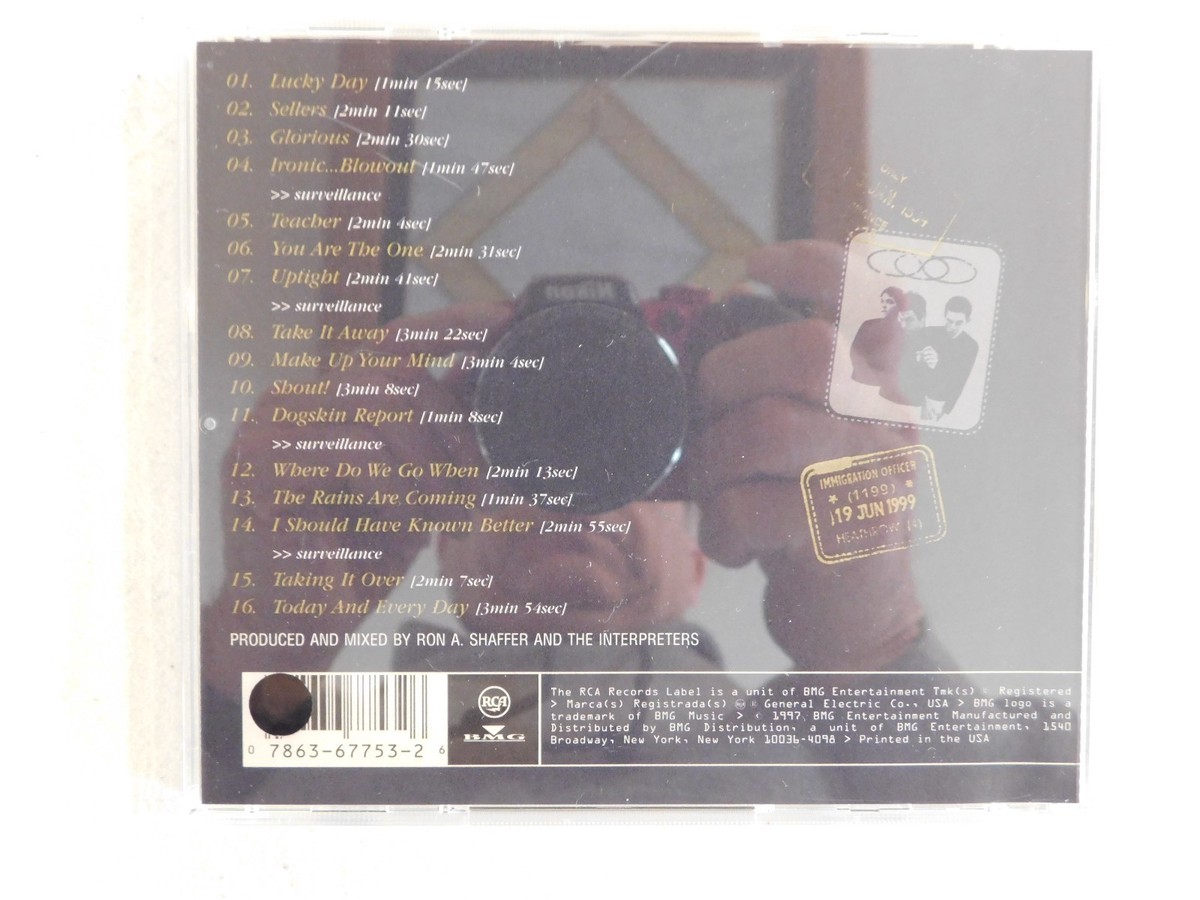 Back in the U.S.S.A. * by The Interpreters (CD, Nov-1998, RCA) for