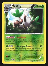 Pokemon Shiftry 7/106 Flashfire Reverse Holo Rare LP
