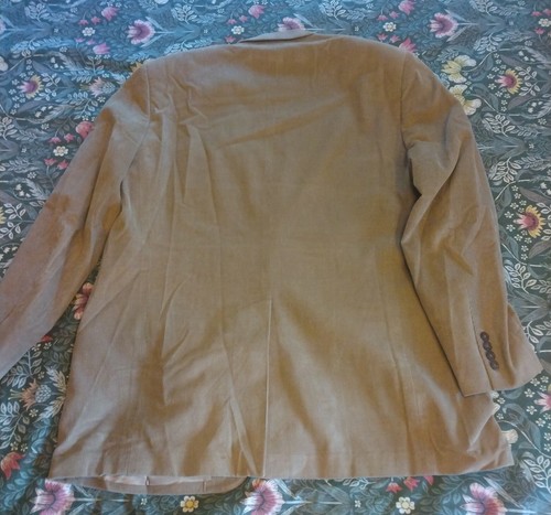 Joseph & Feiss Mens Cotton Corduroy Casual Jacket Blazer Coat | 46 L | Lt Brown - Picture 8 of 8