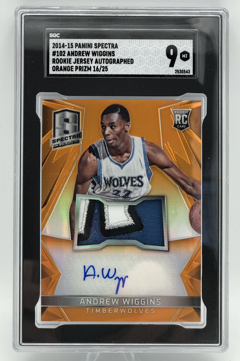 NBAカード ANDREW WIGGINS AUTO ウィギンズ サイン NBAカード ANDREW WIGGINS AUTO ウィギンズ サイン Andrew