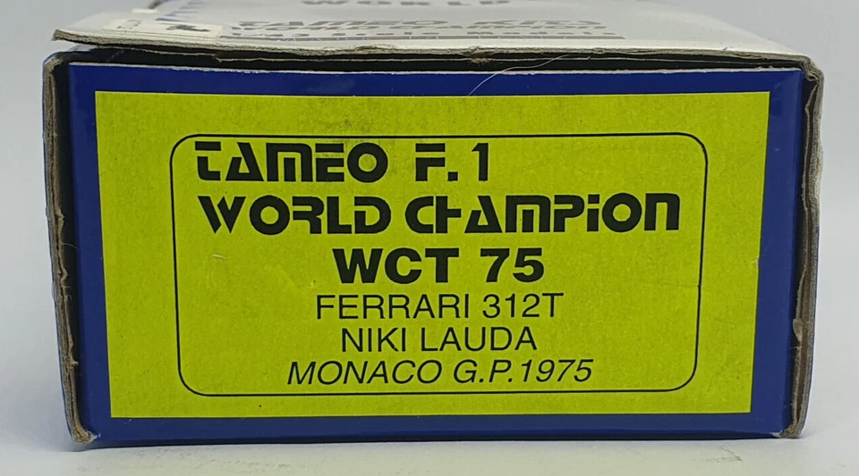 Ferrari 312T / G.P. Monaco 1975 / Campione del Mondo Niki Lauda / Tameo Kits / WCT 75 - Immagine 2 di 4