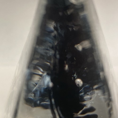 Vintage Caithness scotland pyramid twists signed glass paperweight - Picture 9 of 17