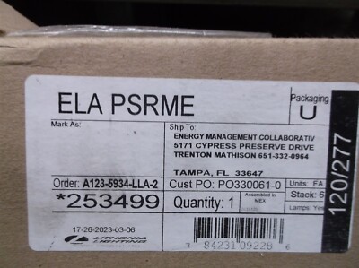 Lithonia Lighting ELA PSRME External Mounting Box For PSQ300QD PSQ500QD