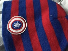 Marvel Kids Captain America/Spiderman Beanie One Size Fits Most