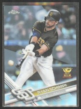 2017 Topps Chrome Refractor Ryan Schimpf #187
