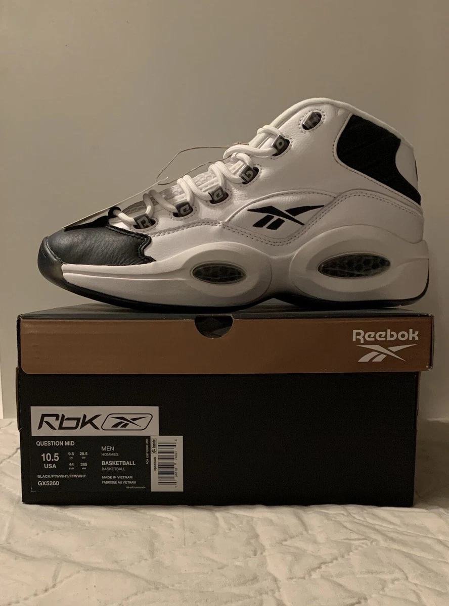 Reebok question size 10.5 deals